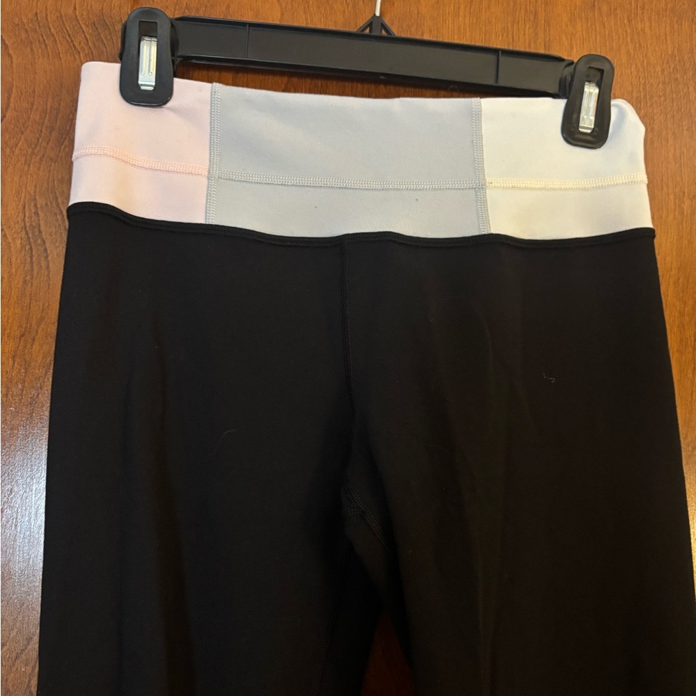lululemon Black yoga Pants wide waistband - Picture 2 of 5